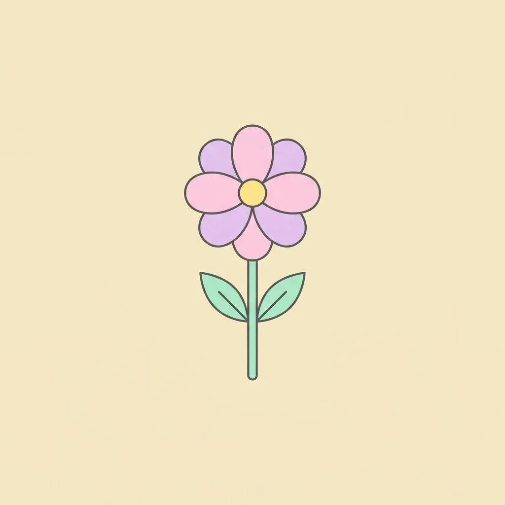 Flower Coloring Pages